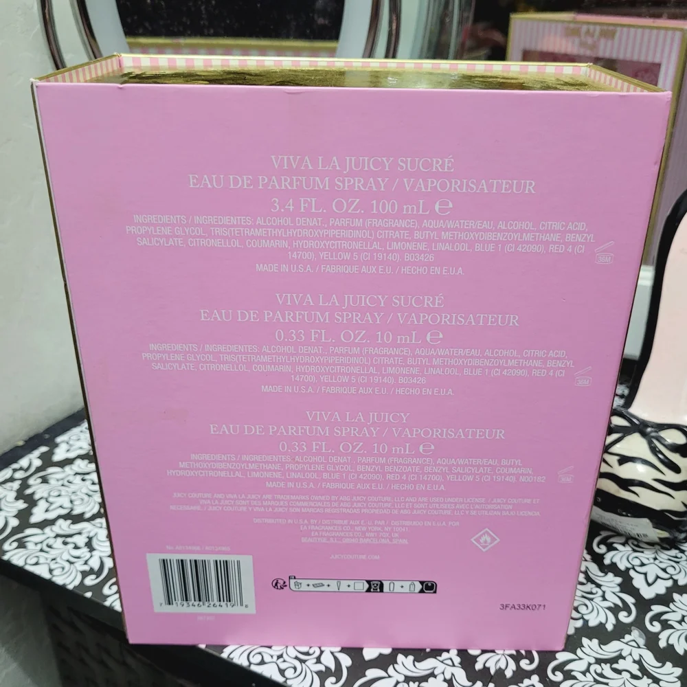 Juicy Couture Viva La Juicy Sucré Pink Box Set - Picture 2 of 2